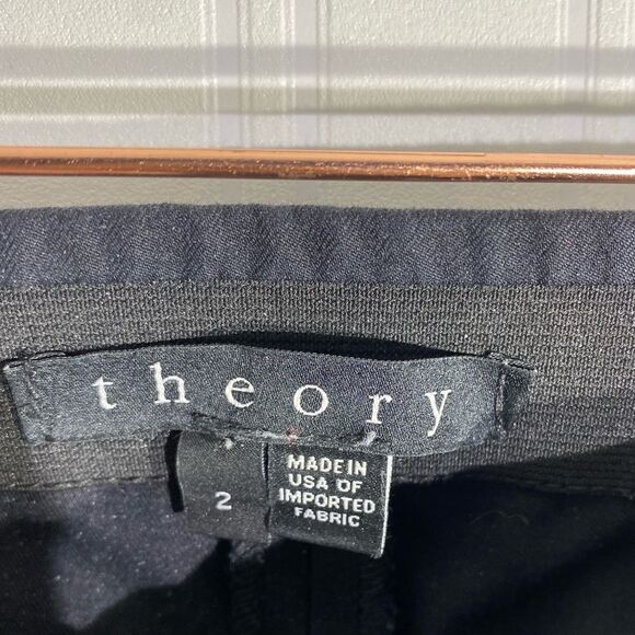 Theory stretchy black‎ pants Size 2 - Picture 4 of 5
